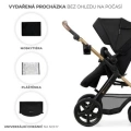 Kinderkraft Moov 2 3v1 Pure Black 2024 + u nás ZÁRUKA 3 ROKY ⭐⭐⭐⭐⭐