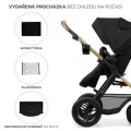 Kinderkraft Moov 2 AIR 3v1 Pure Black 2024 + u nás ZÁRUKA 3 ROKY⭐⭐⭐⭐⭐