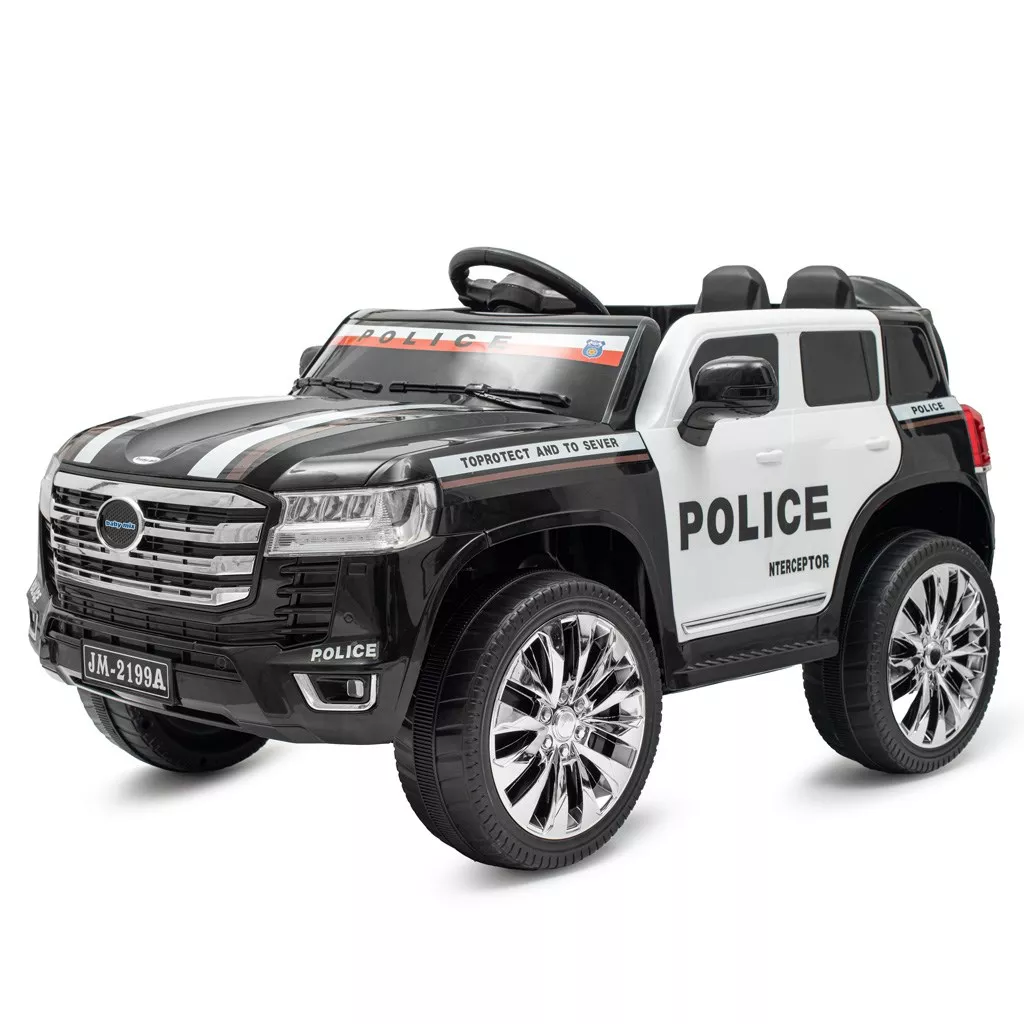 Baby Mix Police 4x4 černé + u nás ZÁRUKA 3 ROKY ⭐⭐⭐⭐⭐