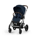 Cybex Balios S Lux SLV + Cot S Lux Ocean Blue 2025 ⭐⭐⭐⭐⭐ + u nás ZÁRUKA 3 ROKY